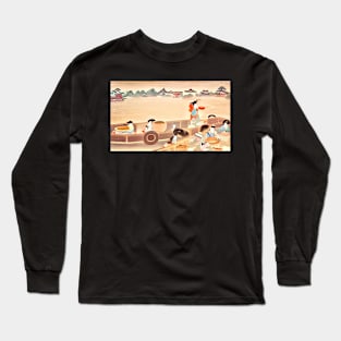 Dealer at work, motif 2 Long Sleeve T-Shirt